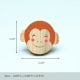 Handmade Pine Wood Monkey Face Knob for Kids Furniture